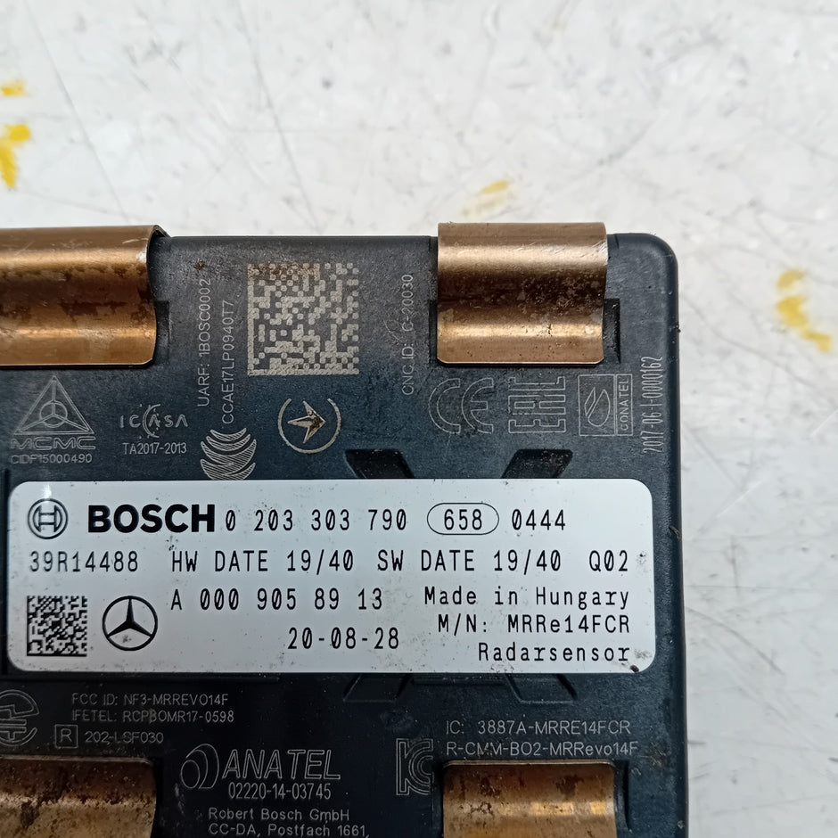 MERCEDES  A-CLASS FRONT RADAR SENSOR MODULE UNIT 2020 W177 A0009058913 FM001115