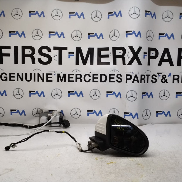 2021 MERCEDES-BENZ A-CLASS W177 Driver Side Wing Mirror A1778101200 WHITE 