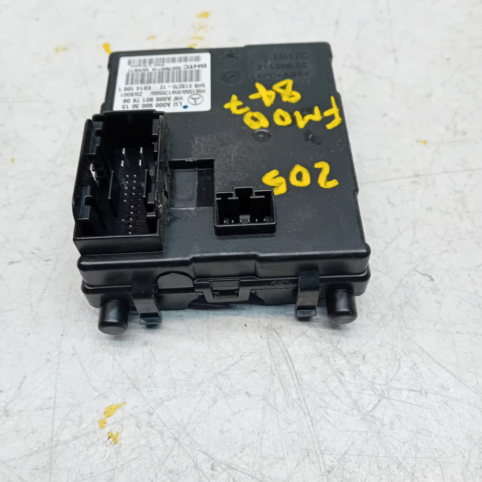 MERCEDES C CLASS 2017 W205 AIR CONDITIONING CONTROL MODULE A0009003013 FM00847
