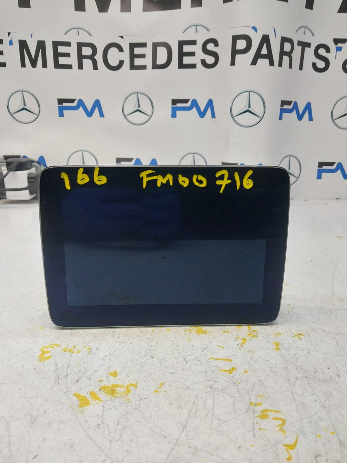 MERCEDES M-CLASS W166 DISPLAY SCREEN A1669001420 2016 FM00716