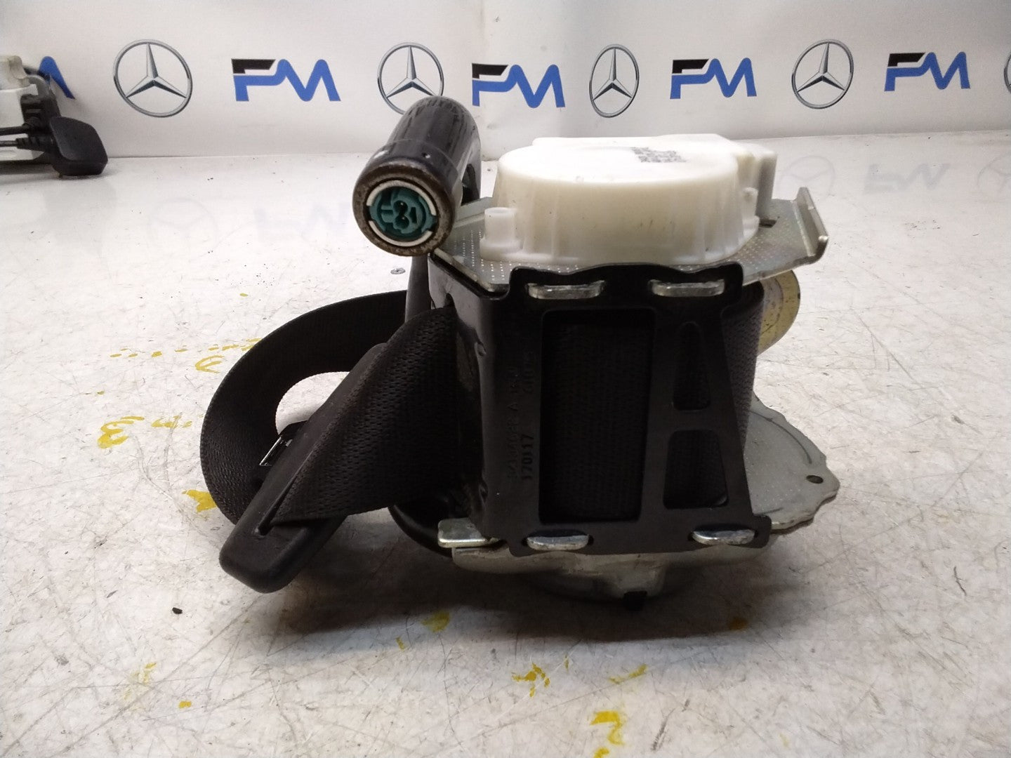 MERCEDES C-CLASS W205 SEAT BELT REAR RIGHT DRIVER SIDE A2058600685 FMS312 OSR