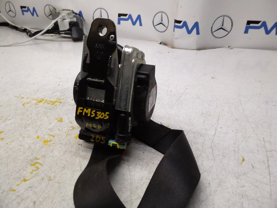 MERCEDES-BENZ C COUPE C205 W205  FRONT LEFT SEATBELT A2058601501 FMS305 NSF 