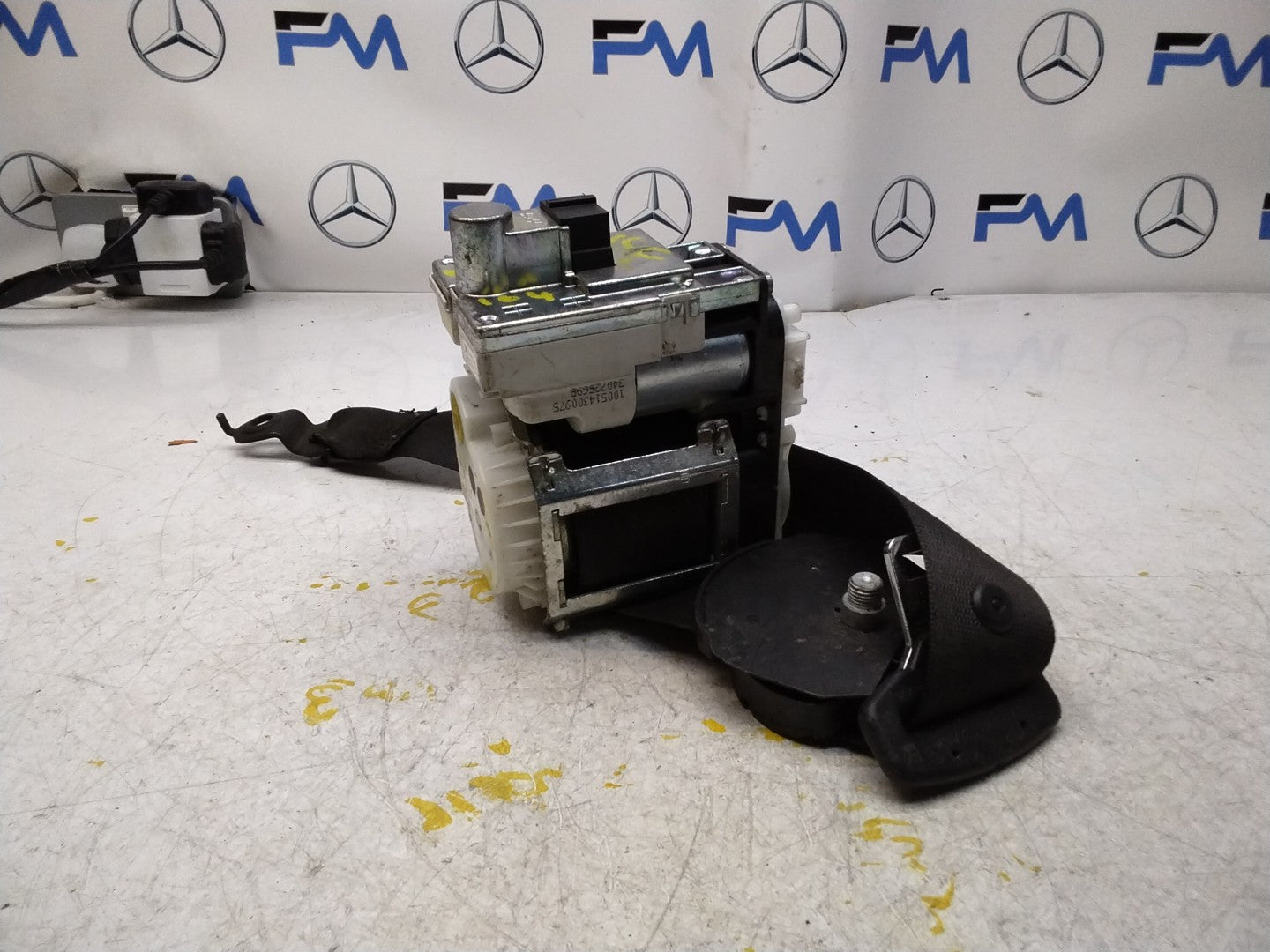 MERCEDES M CLASS SEAT BELT FRONT LEFT PASSENGER SIDE W164 A2518603186 FMS391 NSF
