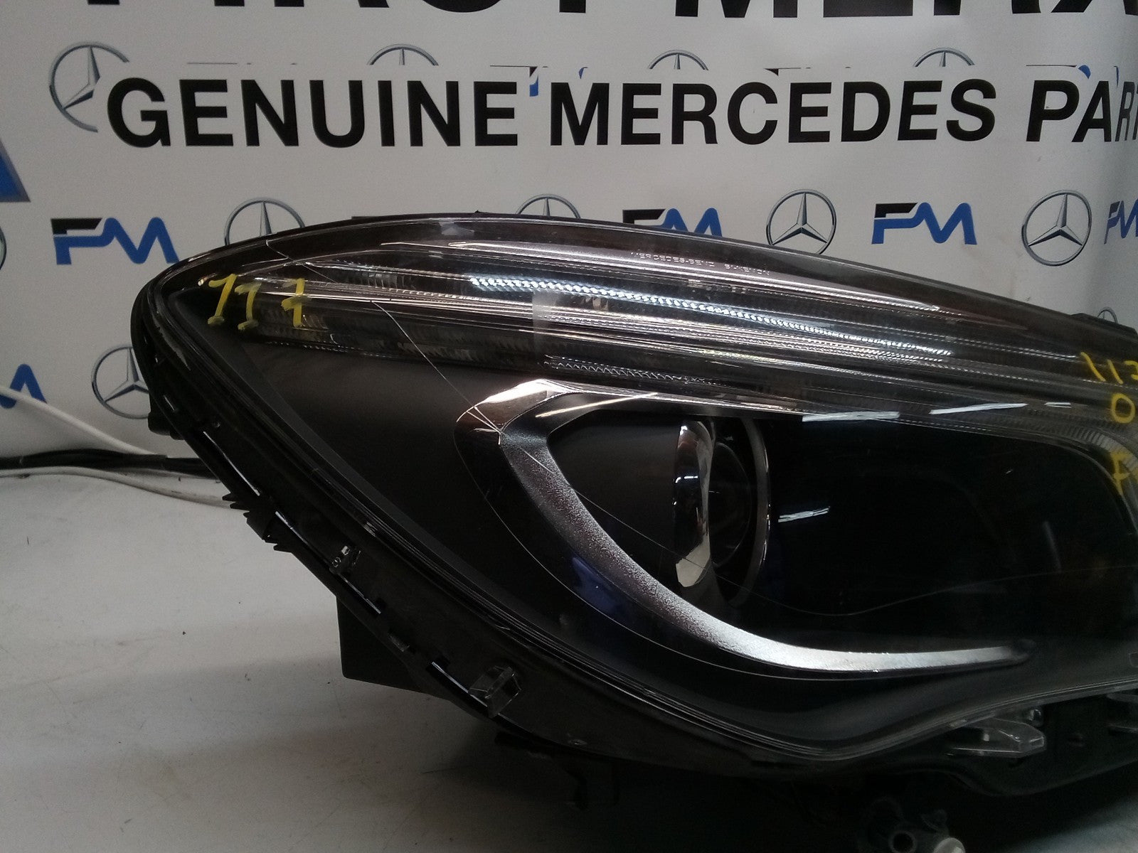 MERCEDES CLA W117 HEADLIGHT DRIVER OS RIGHT A1179065200 2015 FMH173