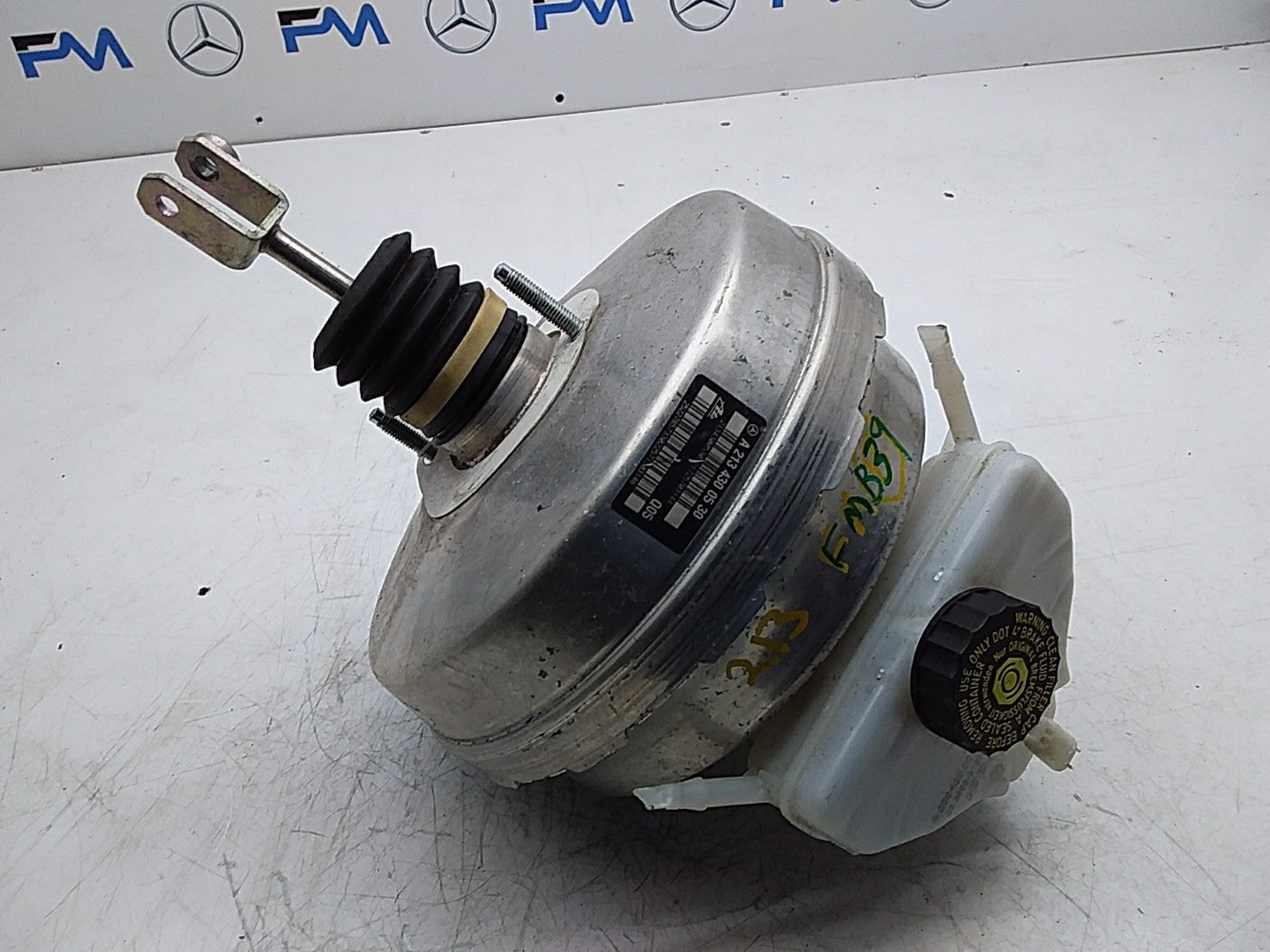 MERCEDES BENZ E-CLASS W213 SERIES 2016 ONWARDS BRAKE SERVO A2134300530 FMB39