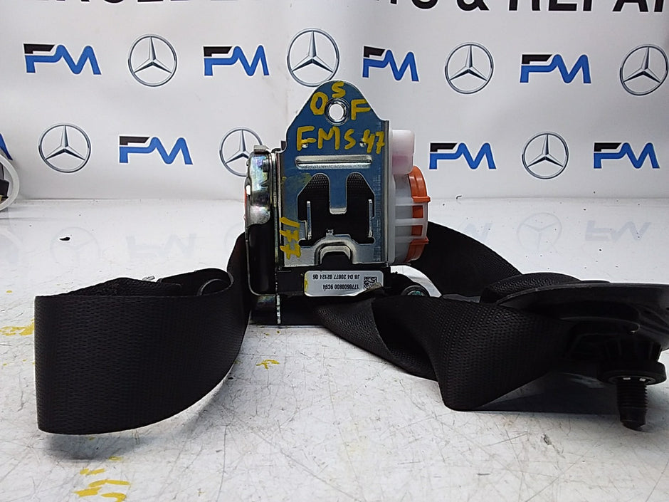 MERCEDES A CLASS  FRONT RIGHT SEAT BELT WITH PRETENSIONER A1778600800 FMS47 OSF