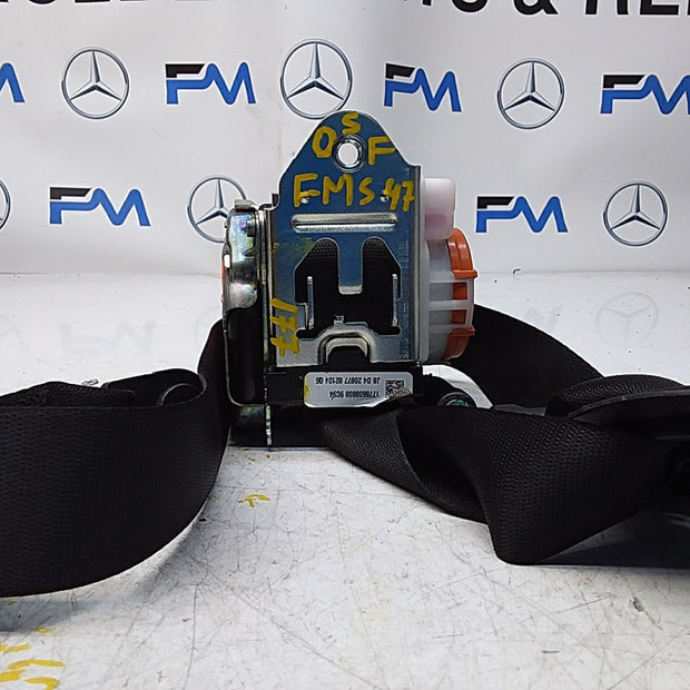 MERCEDES A CLASS  FRONT RIGHT SEAT BELT WITH PRETENSIONER A1778600800 FMS47 OSF