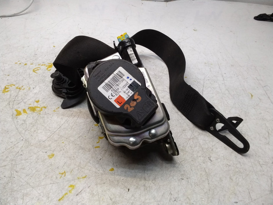 MERCEDES C-CLASS W205 SEAT BELT LEFT PASSENGER SIDE A2058600185 FMS296 NSF