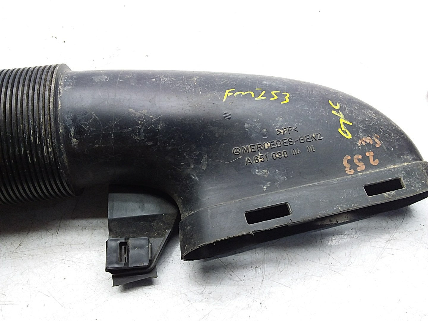 MERCEDES BENZ GLC W253 AIR INTAKE TUBE A6510900400 FMI53