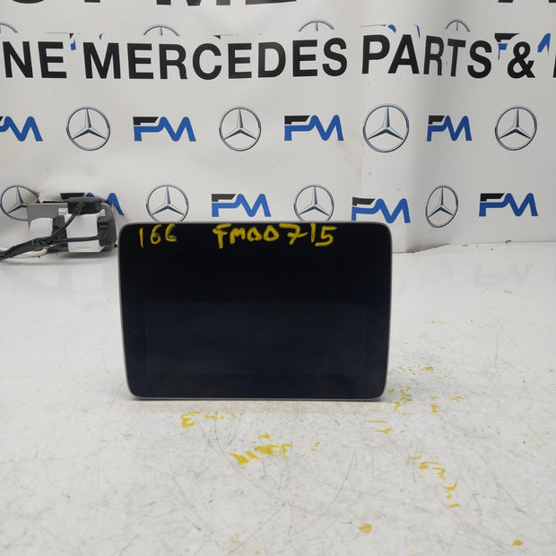 MERCEDES M-CLASS W166 DISPLAY SCREEN A1669001420 2018 FM00715