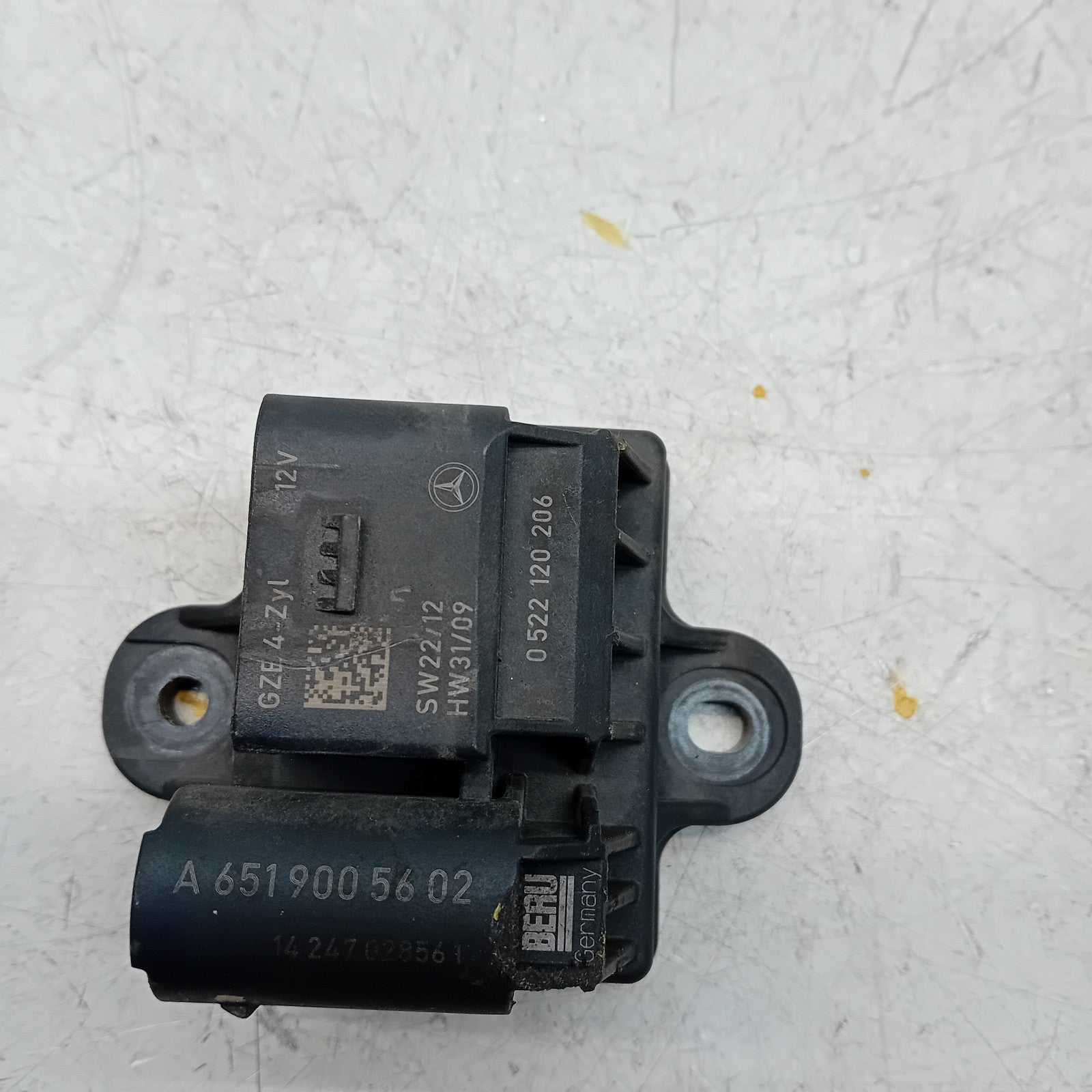 MERCEDES C CLASS W204 Glow Time Plug Relay A6519005602 FM00855