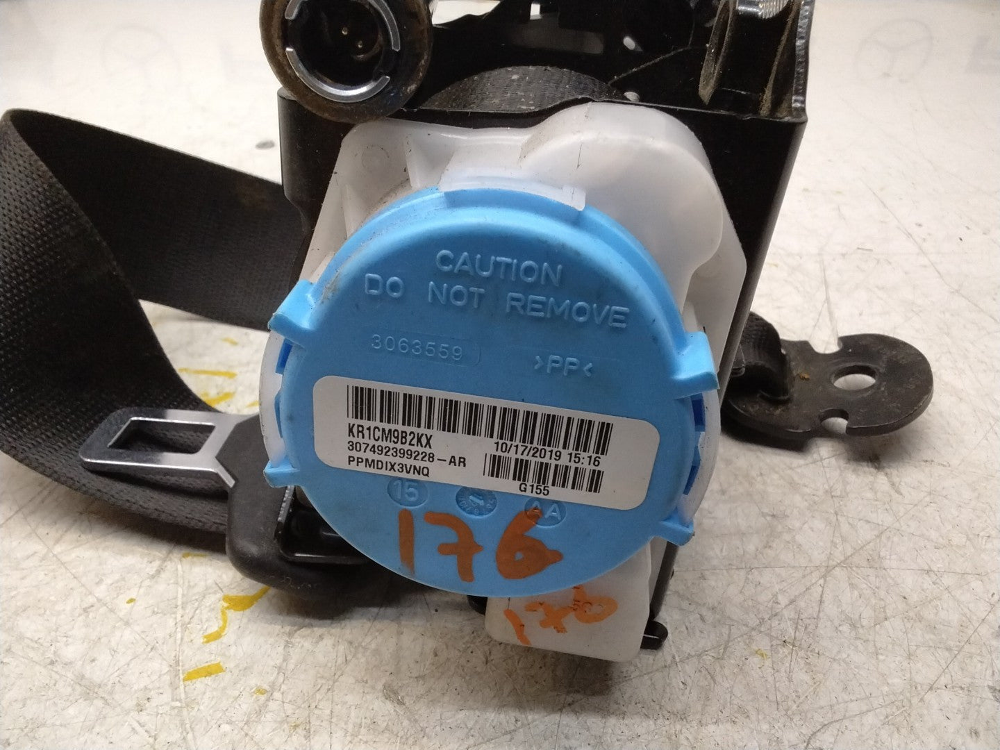 MERCEDES A CLASS W176 REAR L / R SIDE SEAT BELT A1768602385 FMS173 NSR OSR