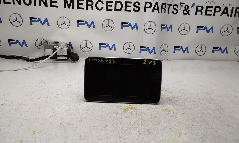 MERCEDES C-CLASS W205 DISPLAY SCREEN INSTRUMENT CLUSTER A2059064113 2016 FM00737
