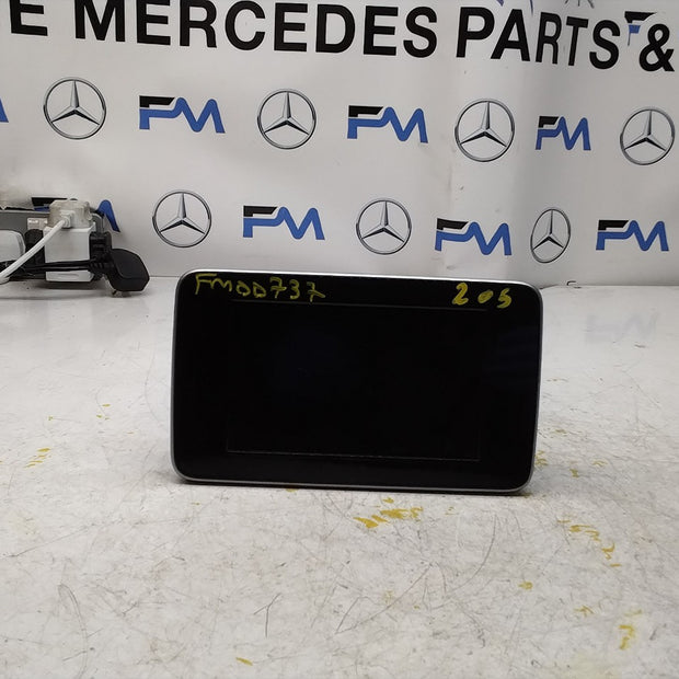 MERCEDES C-CLASS W205 DISPLAY SCREEN INSTRUMENT CLUSTER A2059064113 2016 FM00737