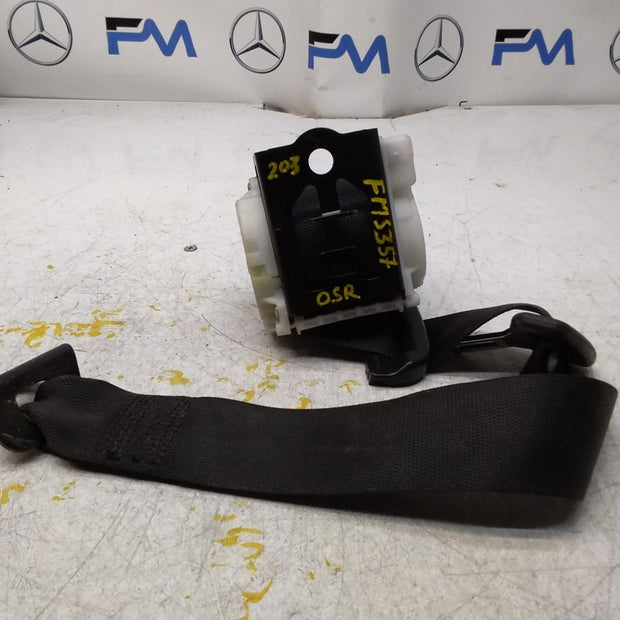 MERCEDES C CLASS CL203 SEAT BELT REAR RIGHT DRIVER SIDE A2038608985 FMS357 OSR