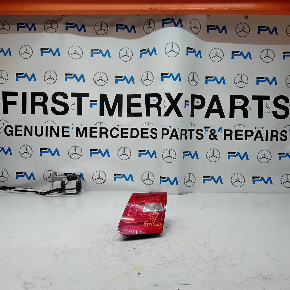 MERCEDES E-CLASS W212 DRIVER SIDE OS REAR TAIL LIGHT A2129060258 2012 FMT126