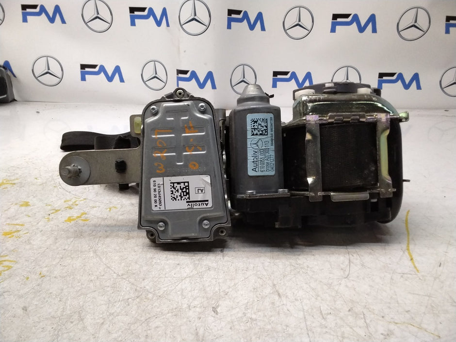 MERCEDES BENZ E-CLASS W207 FRONT SEAT BELT RIGHT SIDE A2078604285 FMS436 OSF