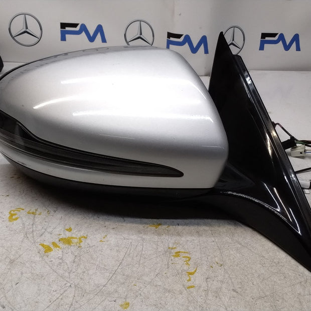 2018 MERCEDES-BENZ E-CLASS W213 Driver Side Wing Mirror A2138100201 SILVER  (PL)
