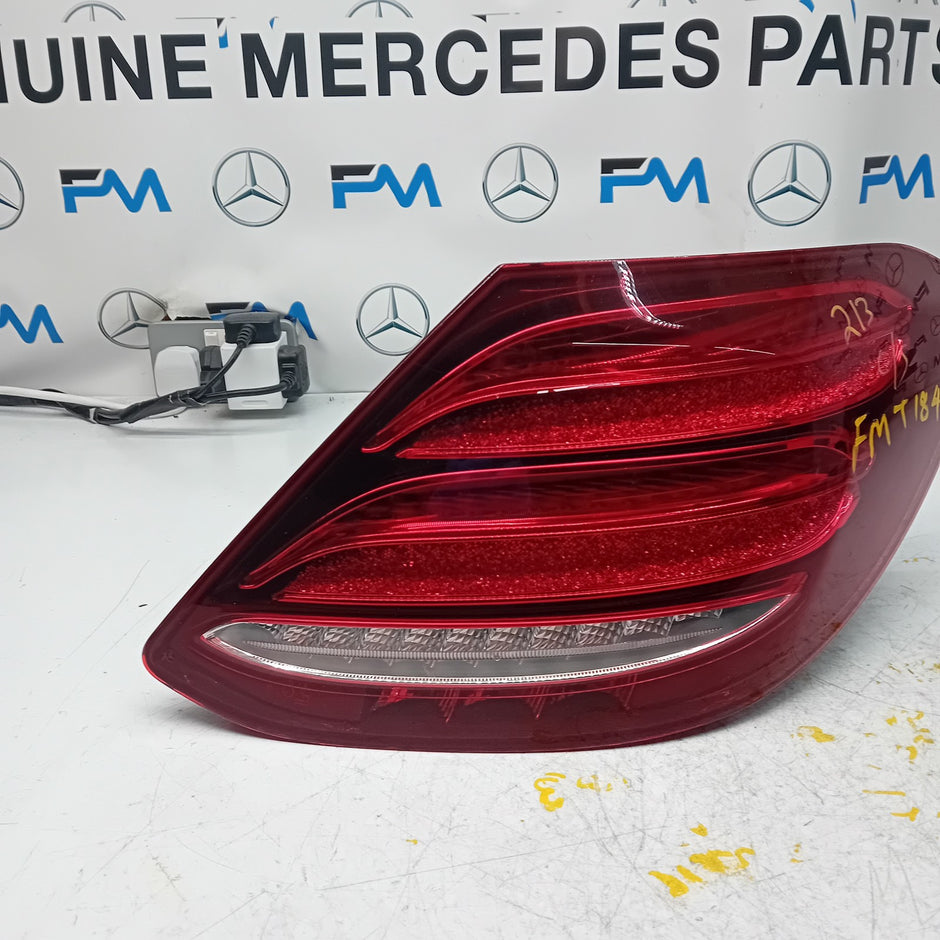 MERCEDES E-CLASS W213 DRIVER SIDE OS REAR TAIL LIGHT FMT184 2023 A2139068000