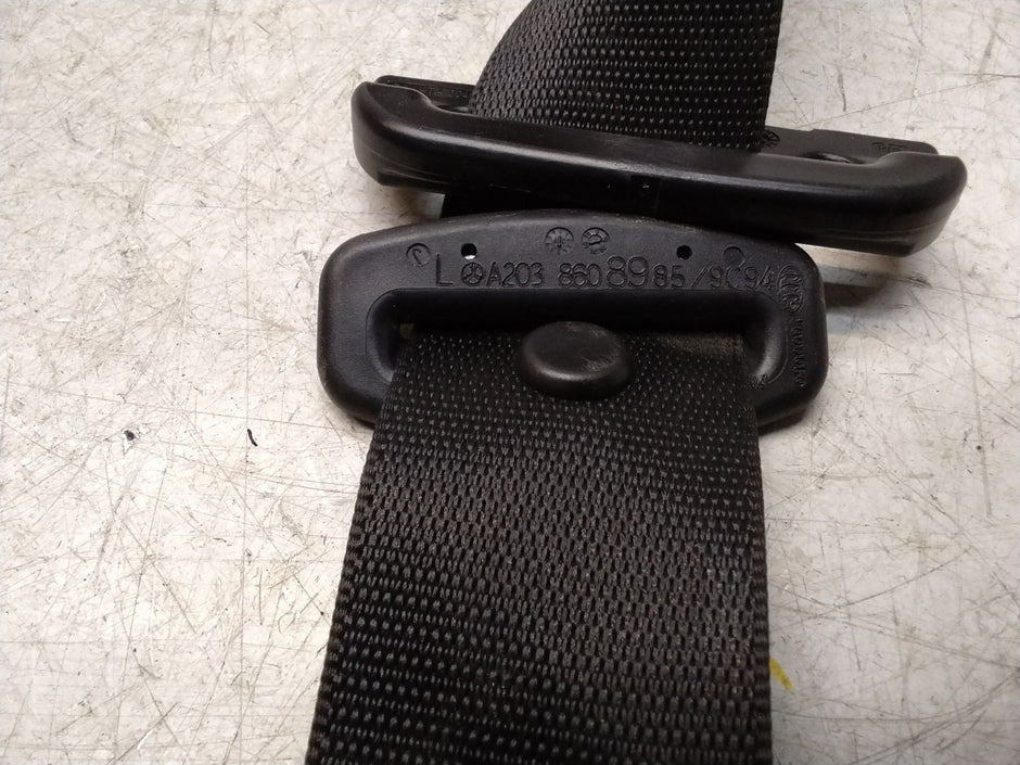 MERCEDES C CLASS CL203 SEAT BELT REAR RIGHT DRIVER SIDE A2038608985 FMS357 OSR
