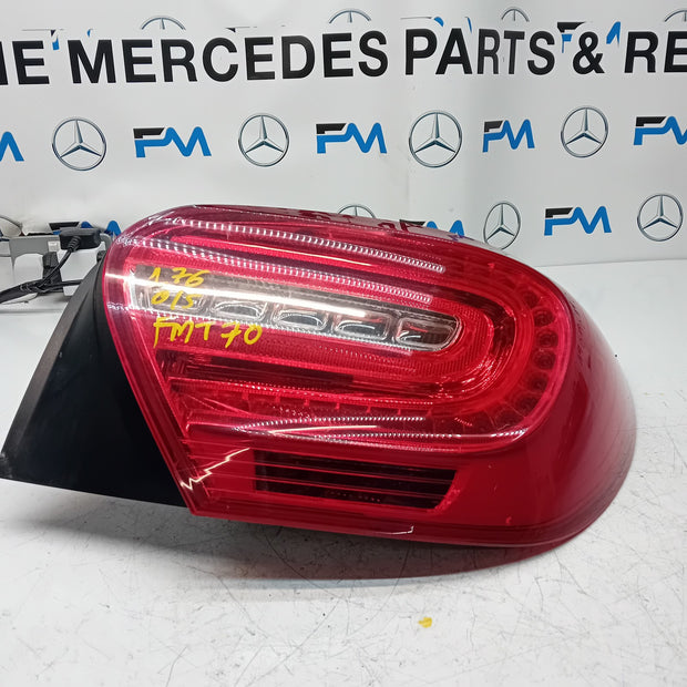MERCEDES A-CLASS W176 2013 REAR DRIVER O/S TAIL LIGHT A1769062400 FMT70