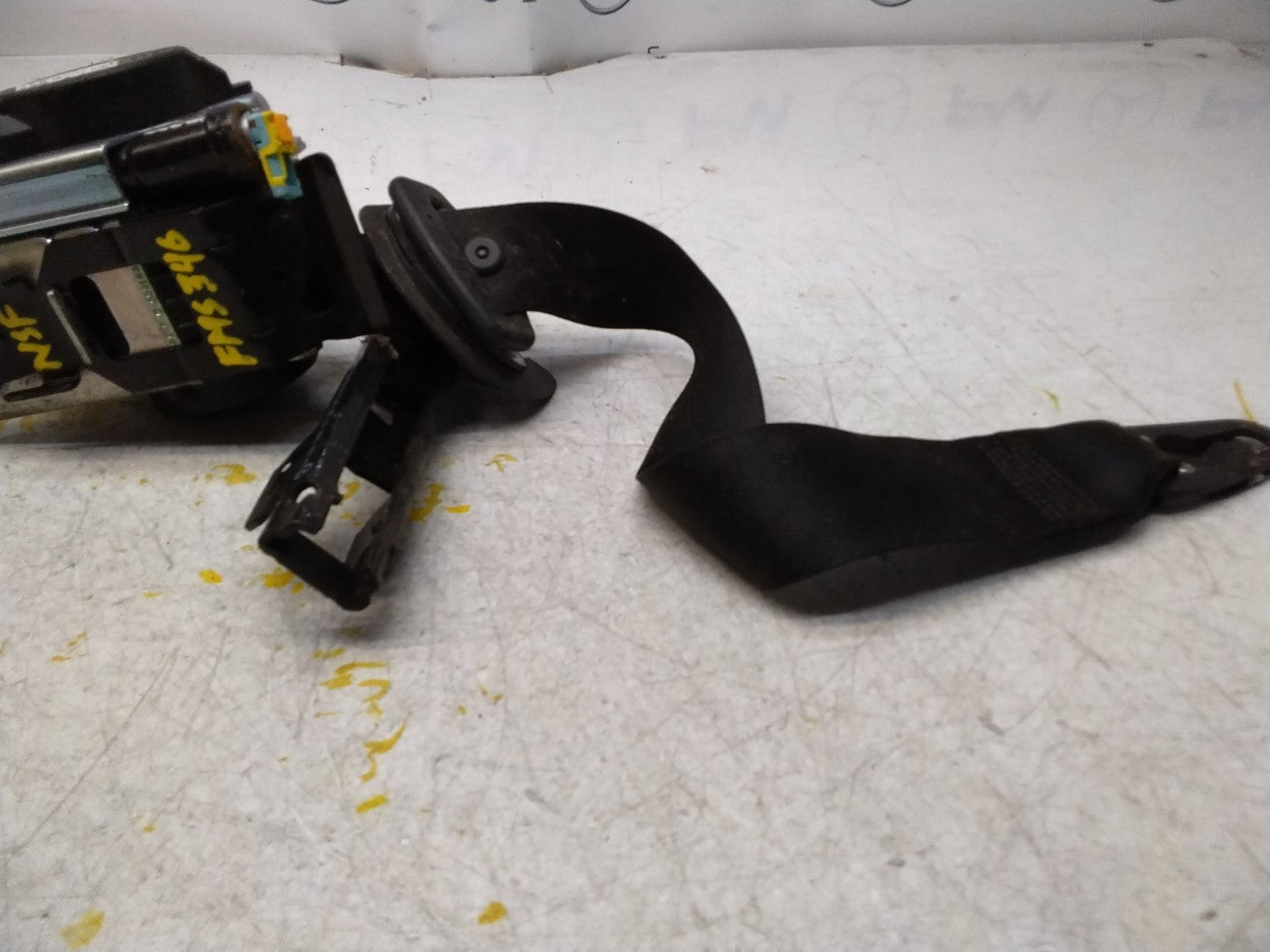 MERCEDES C-CLASS W205 SEAT BELT FRONT PASSENGER LEFT SIDE A2058600185 FMS346 NSF