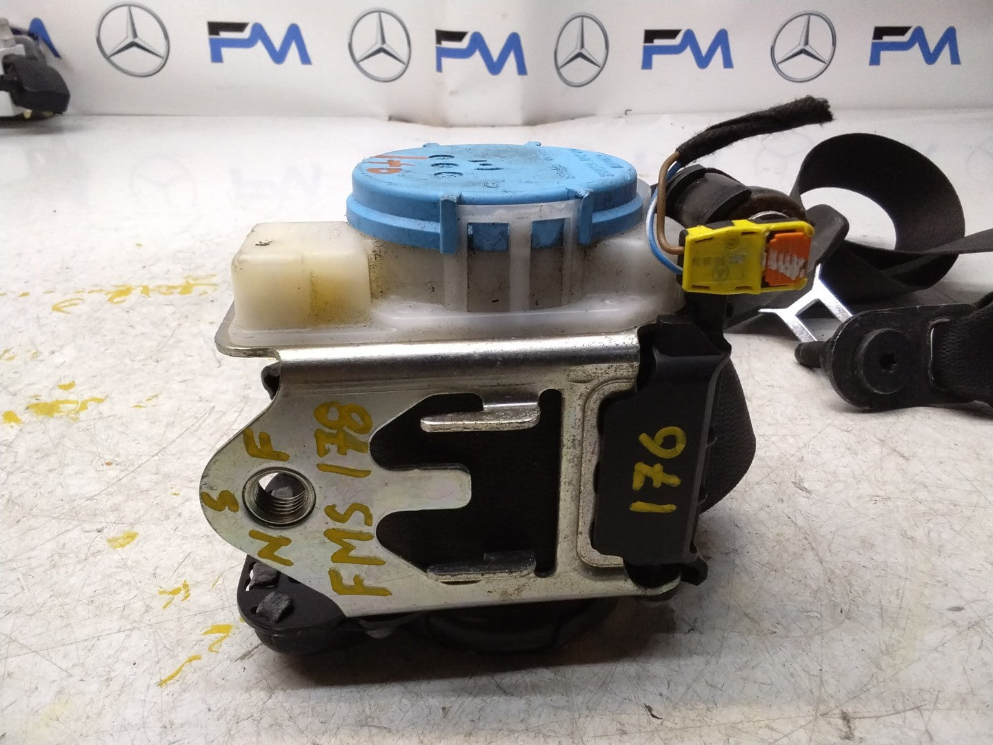 MERCEDES A CLASS W176 SEAT BELT FRONT LEFT SIDE A1768600185 FMS178 NSF