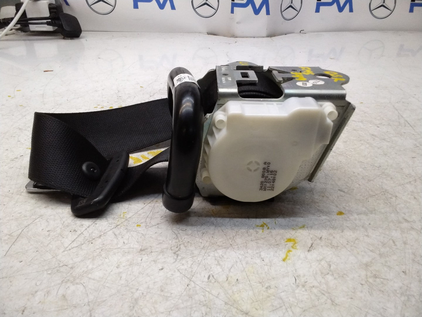 MERCEDES C-CLASS W205 SEAT BELT REAR RIGHT DRIVER SIDE A2058600685 FMS349 OSR