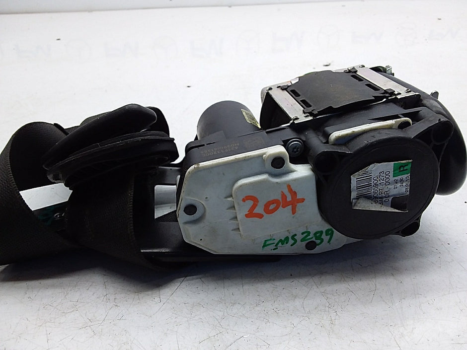 MERCEDES C-CLASS W204 SEAT BELT FRONT RIGHT DRIVER SIDE A2048604686 FMS239 OSF
