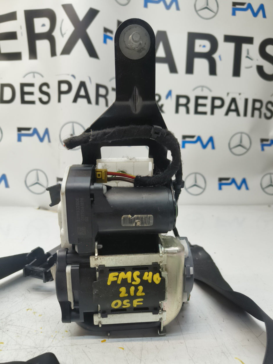 MERCEDES BENZ E-CLASS W212 DRIVER SIDE FRONT SEAT BELT A2128600886 OSF FMS40