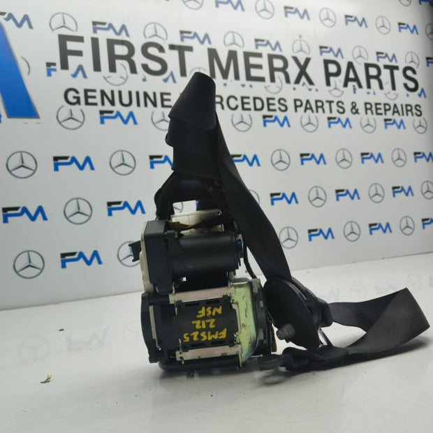 MERCEDES E CLASS W212 SEAT BELT FRONT LEFT PASSENGER SIDE A2128608685 FMS25 NSF