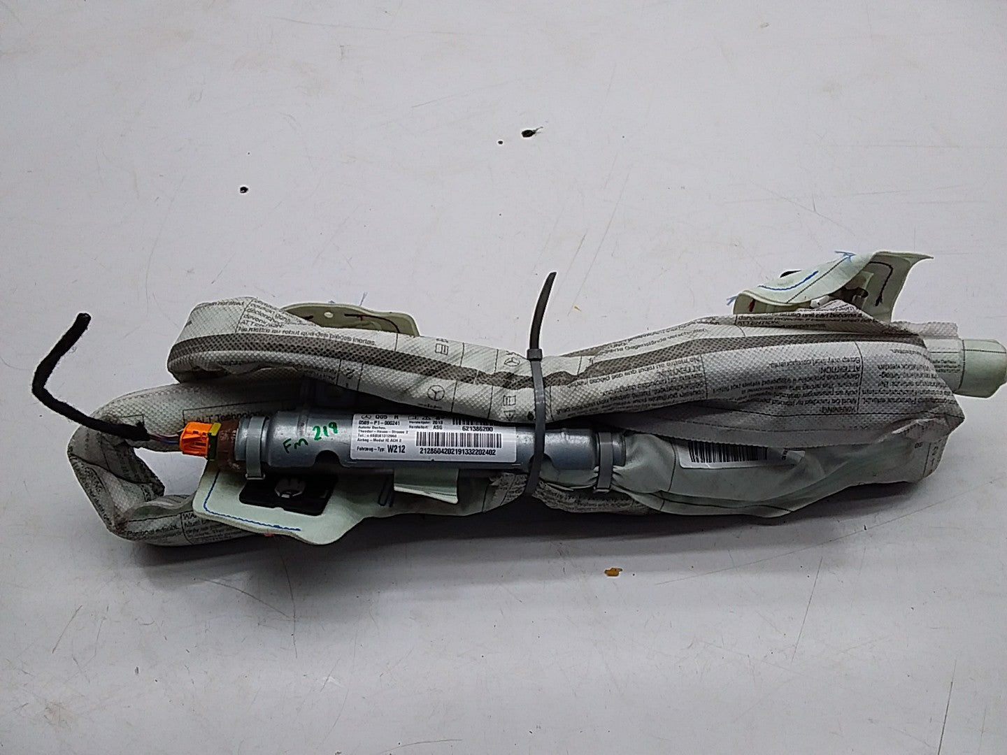 MERCEDES BENZ W212 E CLASS ROOF CURTAIN AIRBAG RIGHT SIDE A2128604202 FM219
