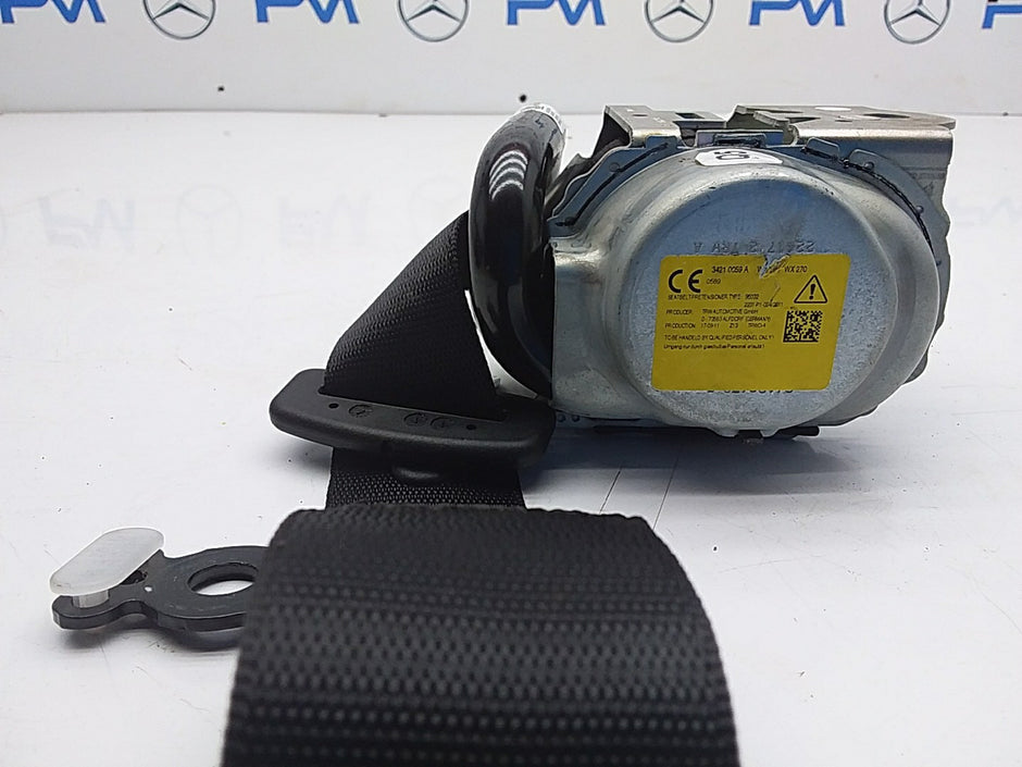 MERCEDES BENZ W205 C CLASS DRIVER REAR SIDE BELT RIGHT OSR A2058600685 FMS9
