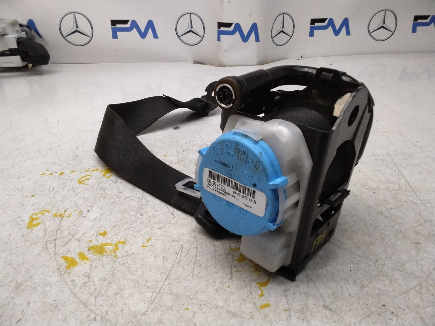 MERCEDES A CLASS W176 REAR L / R SIDE SEAT BELT A1768602385 FMS166 NSR OSR