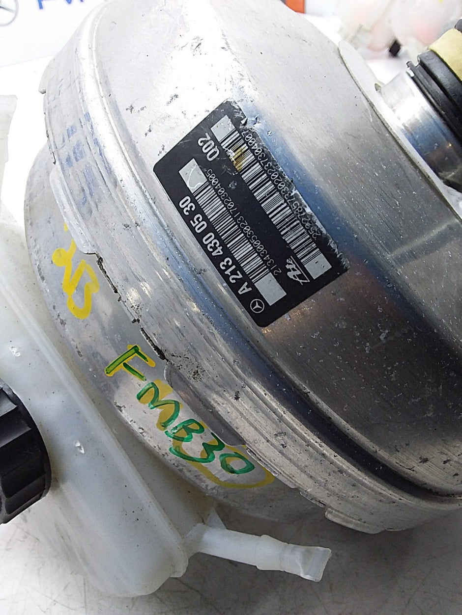 MERCEDES BENZ E-CLASS W213 SERIES 2016 ONWARDS BRAKE SERVO A2134300530 FMB30