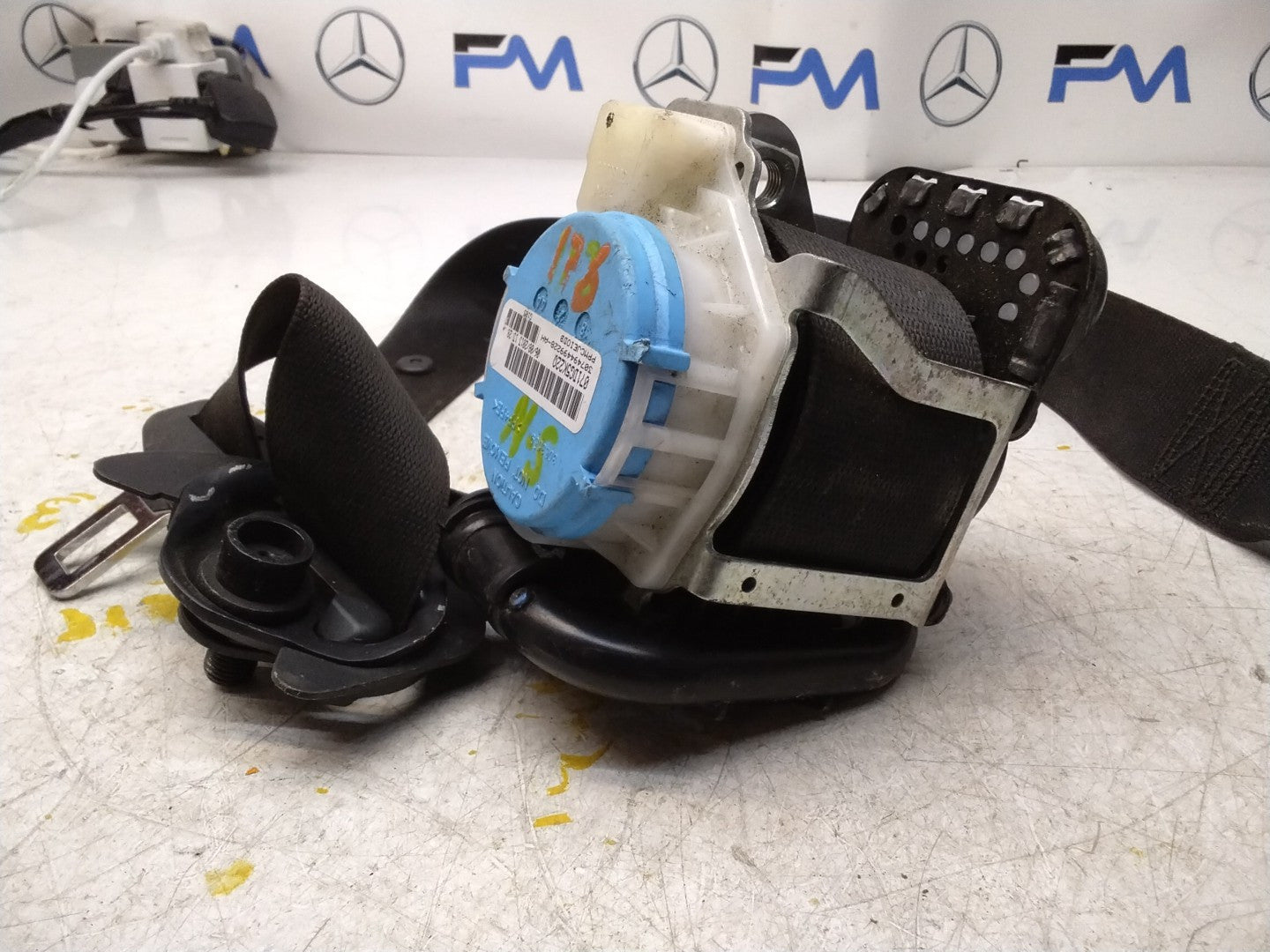 MERCEDES A CLASS W176 SEAT BELT FRONT LEFT SIDE A1768600185 FMS175 NSF