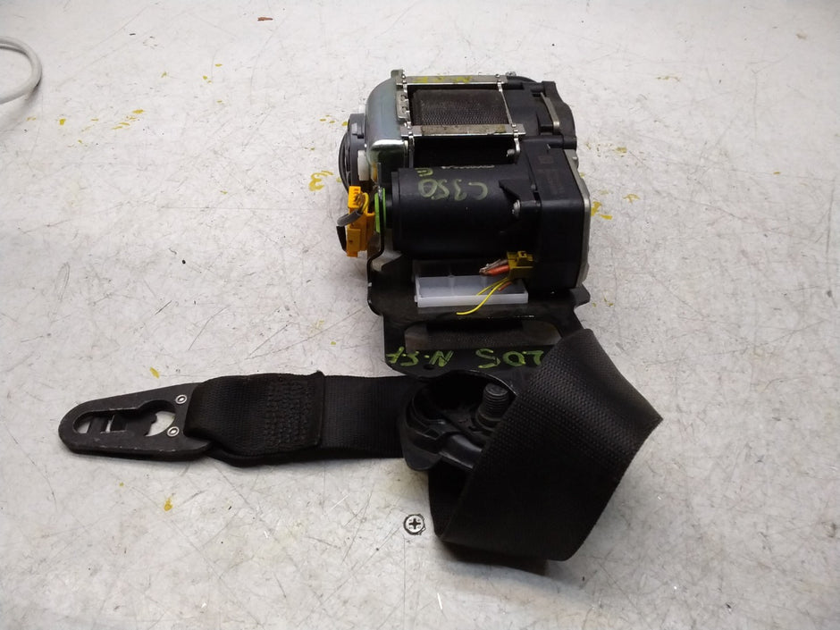 MERCEDES BENZ W205 C CLASS FRONT LEFT SEAT BELT A2058606300 FMS343 NSF
