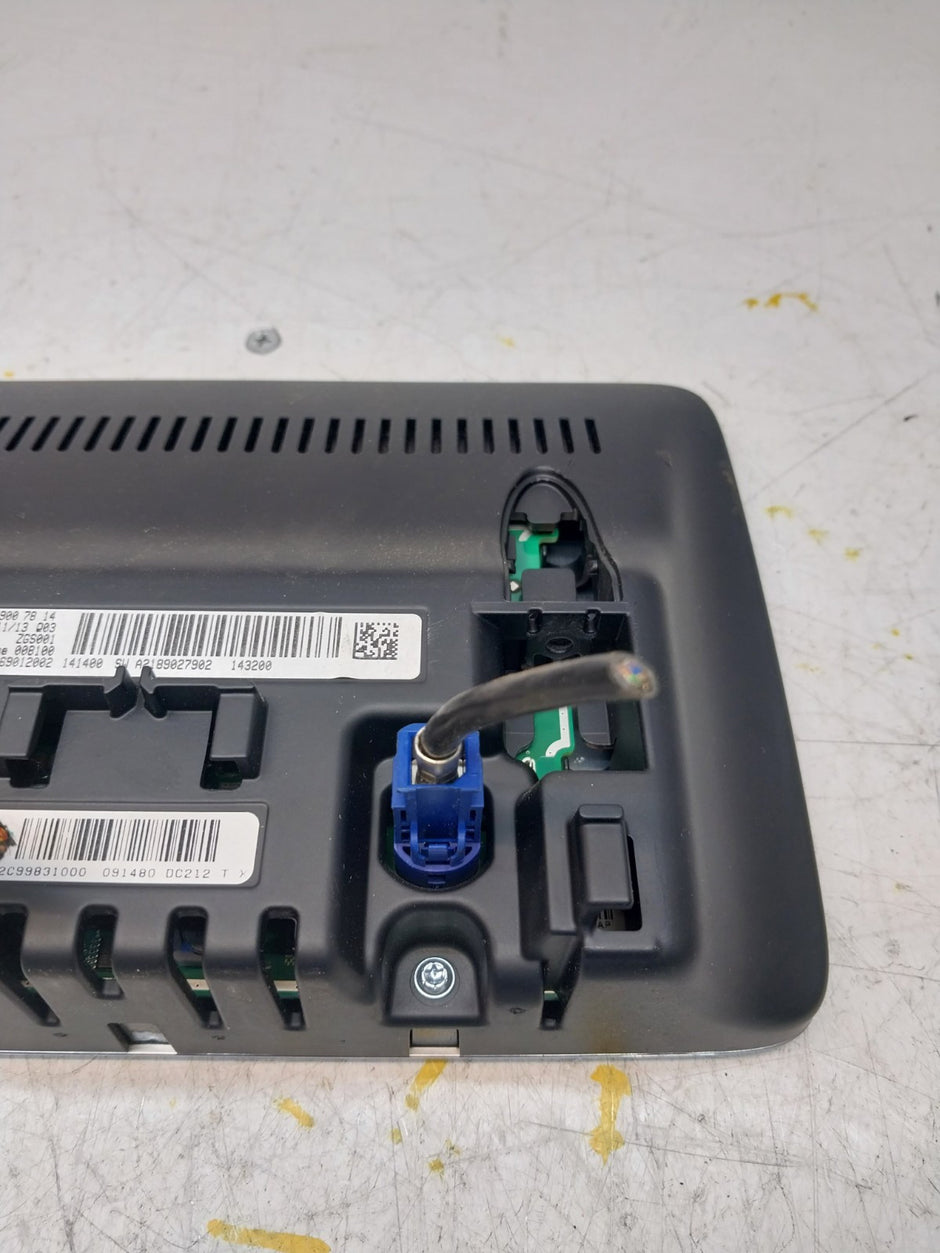 MERCEDES ML/M-CLASS W166 DISPLAY SCREEN A1669007814 2015 FM00723