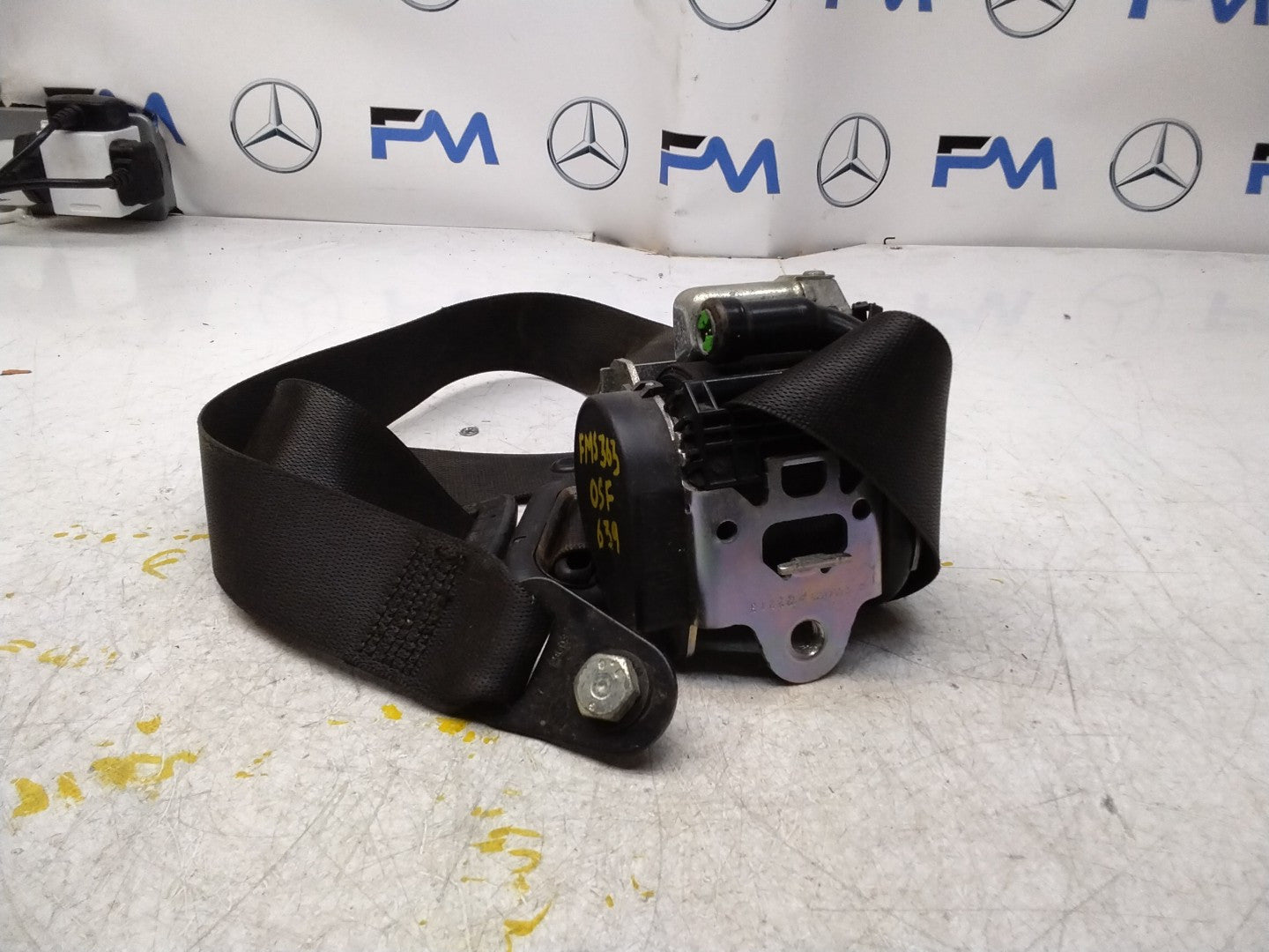 MERCEDES VITO CDI E5 PANEL VAN  SEAT BELT - DRIVER FRONT A6398603885 FMS363 OSF