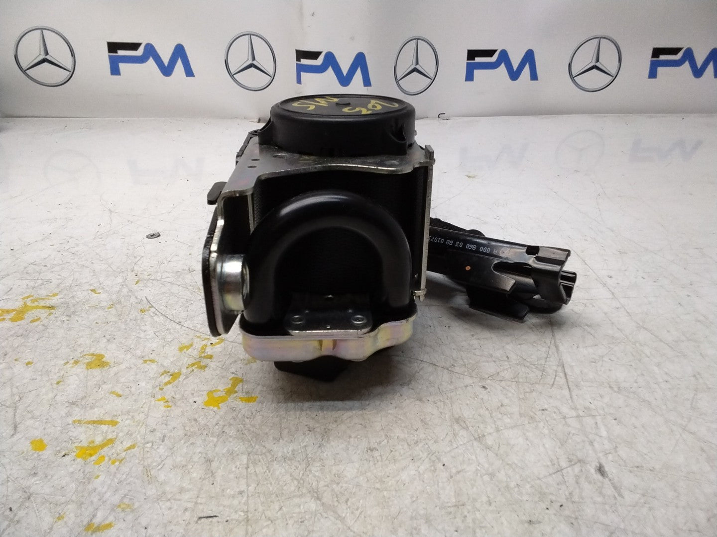 MERCEDES C-CLASS W205 SEAT BELT FRONT PASSENGER LEFT SIDE A2058600185 FMS329 NSF