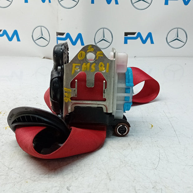 MERCEDES A CLASS W176 SEAT BELT FRONT RIGHT DRIVER SIDE A1768602285 FMS81 OSF 