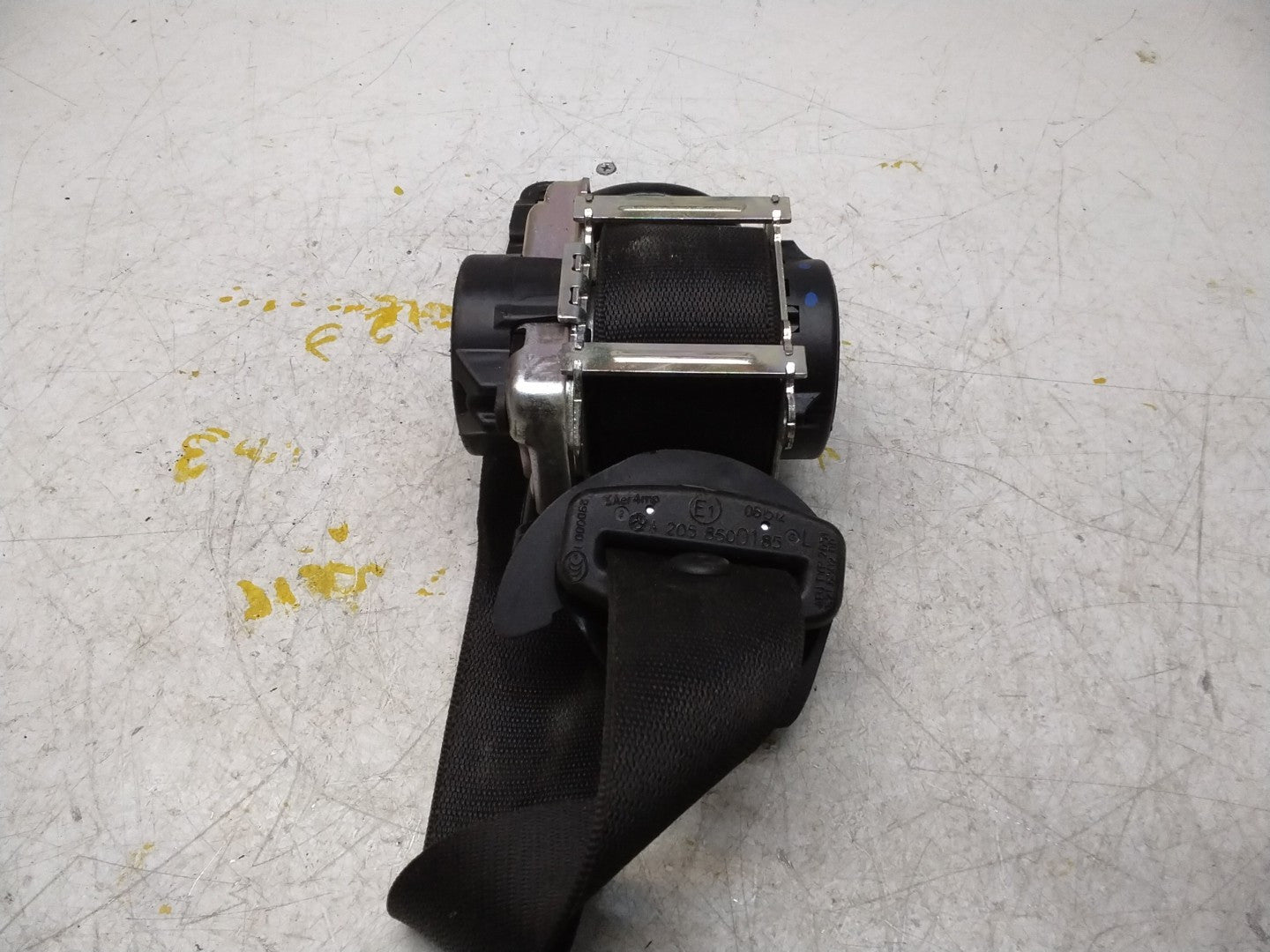 MERCEDES C CLASS SEAT BELT FRONT LEFT PASSENGER SIDE A2058600185 FMS297 NSF