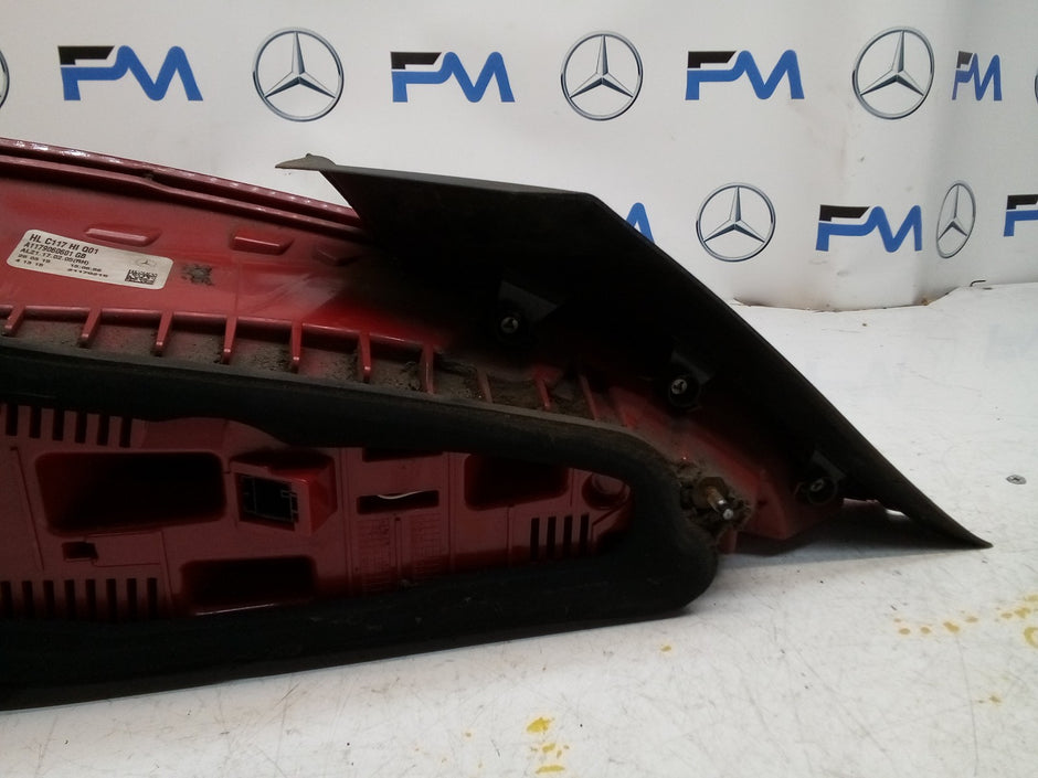 MERCEDES CLA W117 DRIVER SIDE RIGHT OS REAR TAIL LIGHT A1179060601 2015 FMT212