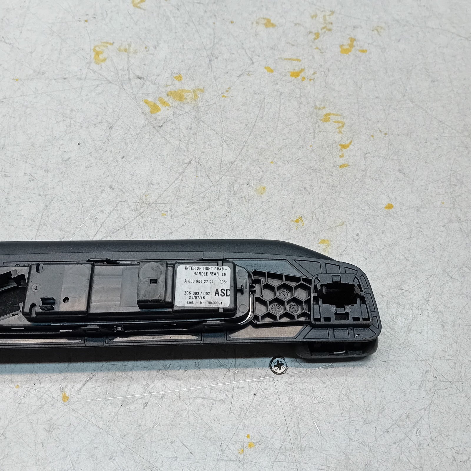 MERCEDES S-CLASS W222 INTERIOR LIGHT GRAB REAR HANDLE A0009062704 FM00983