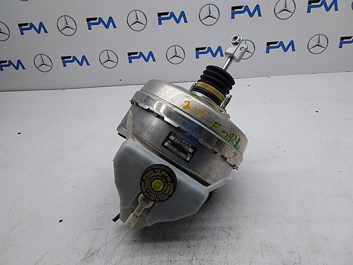 MERCEDES BENZ E-CLASS W213 SERIES 2016 ONWARDS BRAKE SERVO A2134300430 FMB24