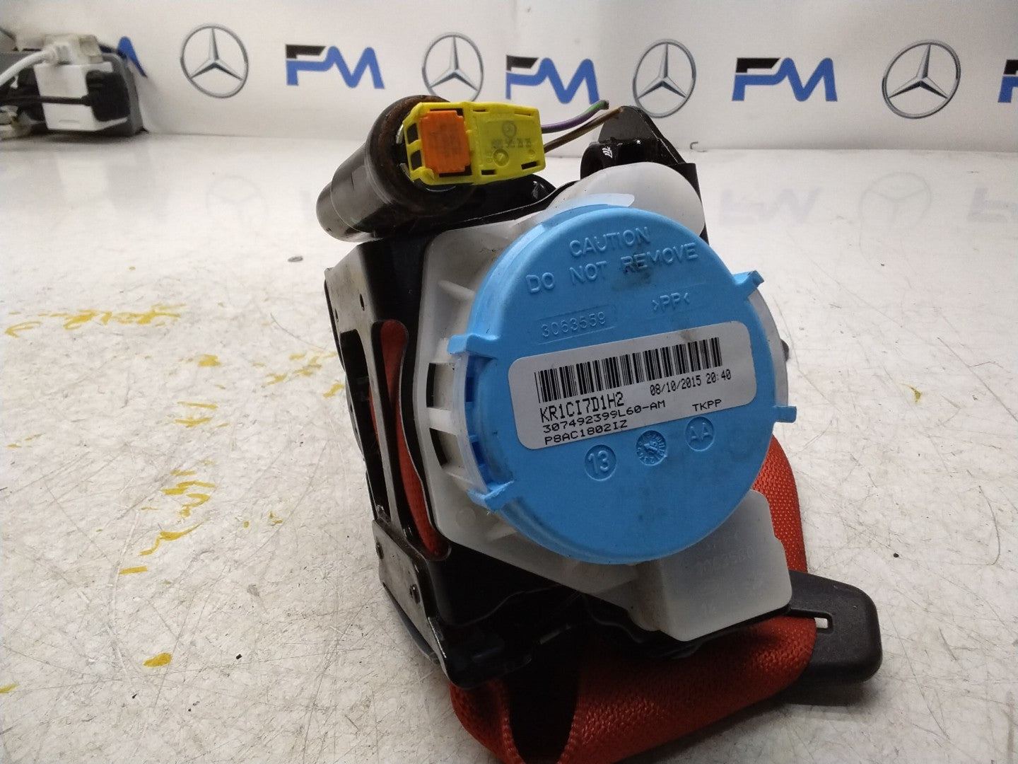 MERCEDES A CLASS W176 REAR L / R SIDE SEAT BELT A1768602385 FMS198 NSR OSR