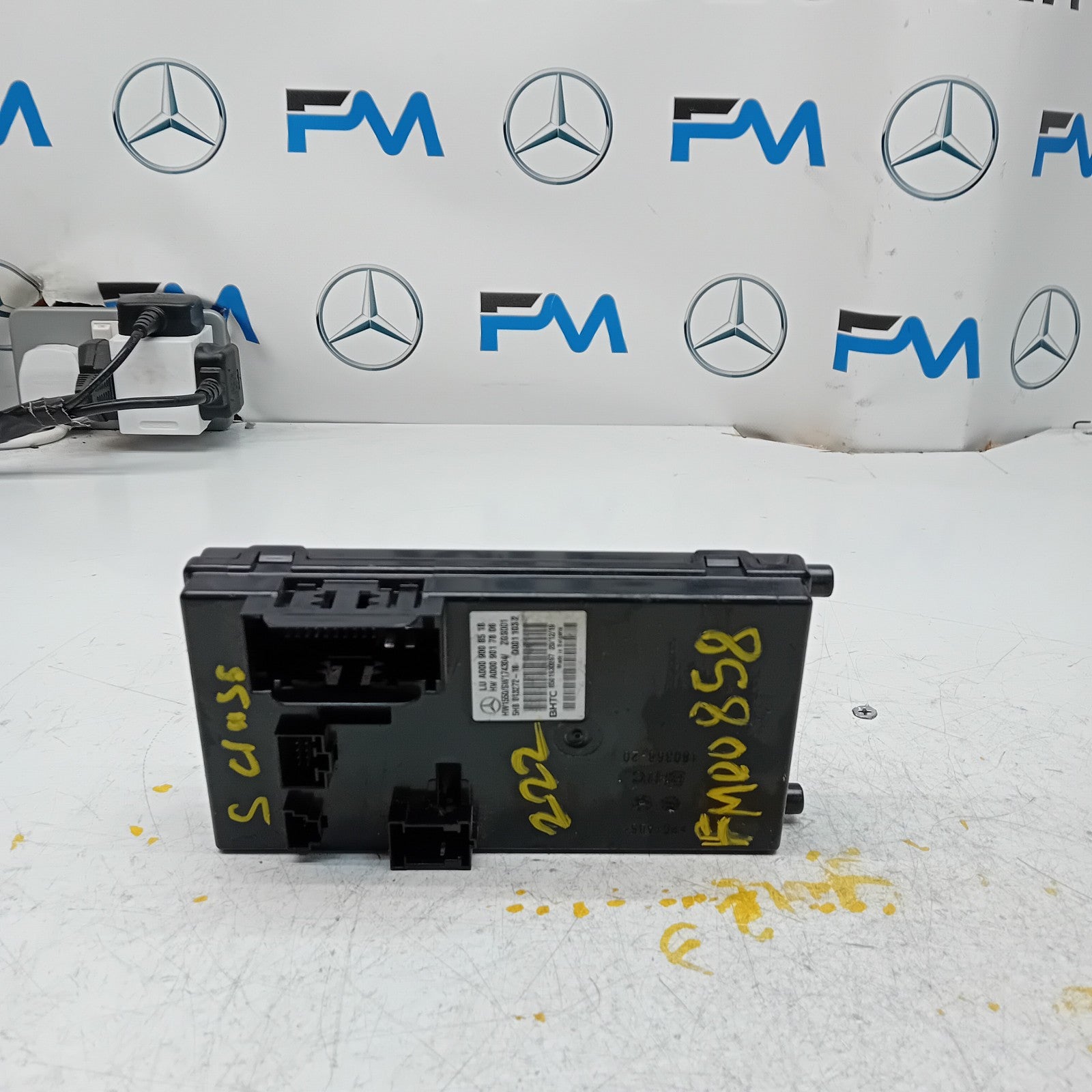 MERCEDES S CLASS 2017 W222 AIR CONDITIONING CONTROL MODULE A0009008518 FM00858