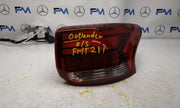 MITSUBISHI OUTLANDER DRIVER SIDE RIGHT OS REAR TAIL LIGHT FMT211 HALF LED