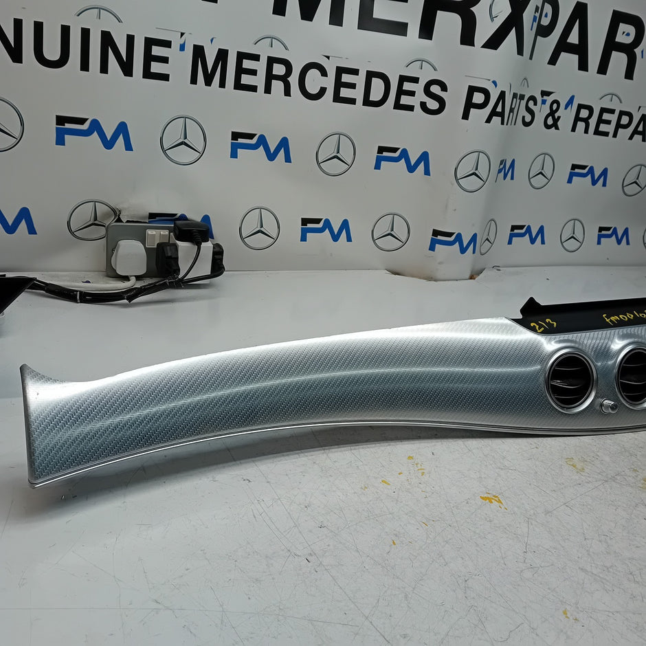 MERCEDES E CLASS W213  DASHBOARD TRIM PANEL + 4 AIR VENT  A2136809304 FM001071