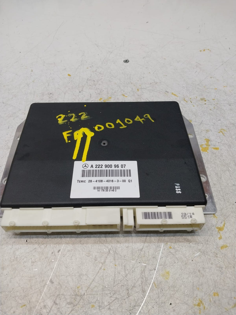 MERCEDES S-CLASS W222 SUSPENSION CONTROL UNIT MODULE A2229009607 FM001049